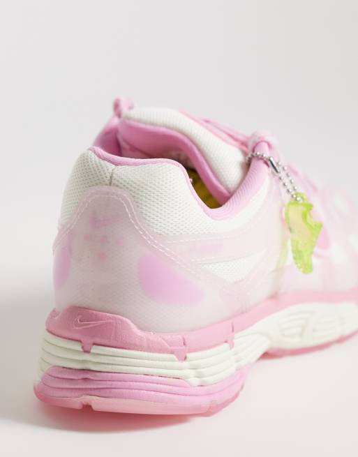 Nike P-6000 sneakers in green and pink, 5 of 5