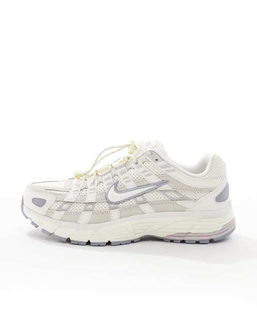 Nike P-6000 sneakers in off white and gray