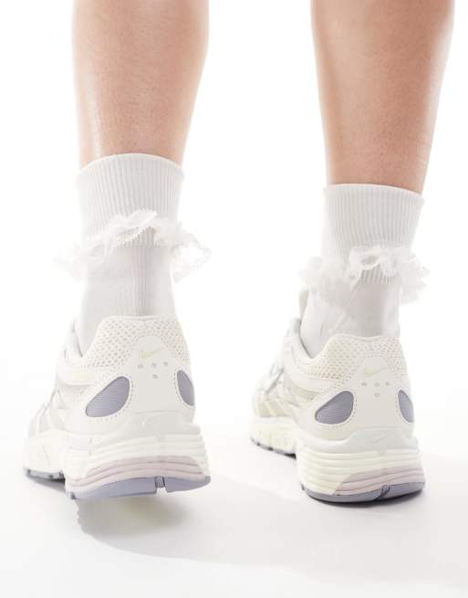 Nike P-6000 sneakers in off white and gray