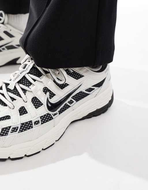 Nike P-6000 sneakers in off white and gray , 4 of 5