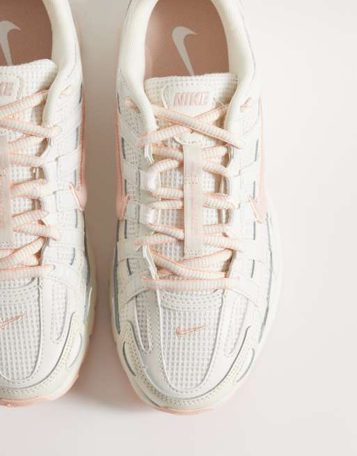 Nike P-6000 sneakers in off white and pink , 3 of 5
