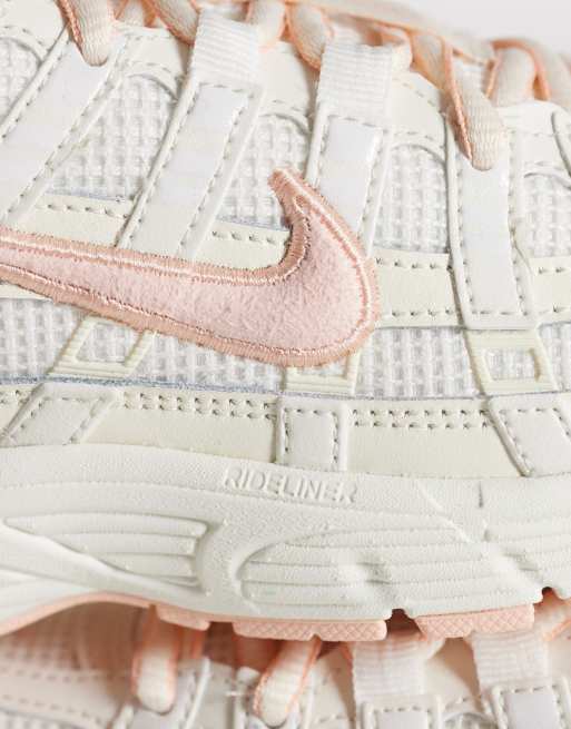 Nike P-6000 sneakers in off white and pink , 4 of 5