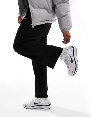 Nike P-6000 Sneakers In Silver And White