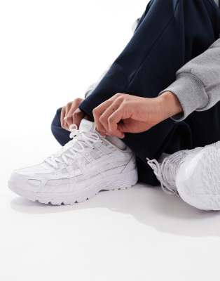 Nike P-6000 Sneakers In White In White