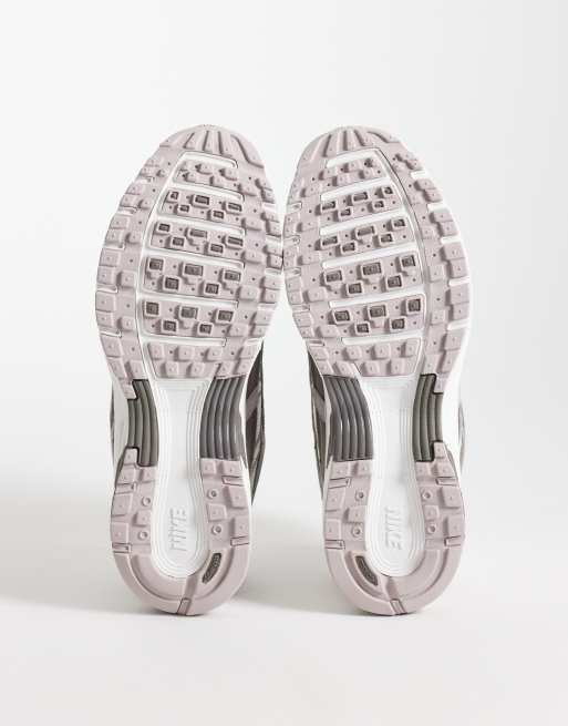 Nike - P-6000 - Sneakers marroni e rosa chiaro, 4 di 5