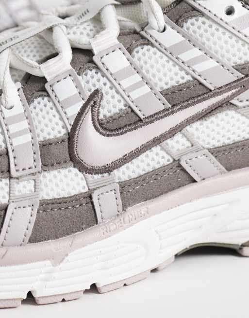 Nike - P-6000 - Sneakers marroni e rosa chiaro, 5 di 5