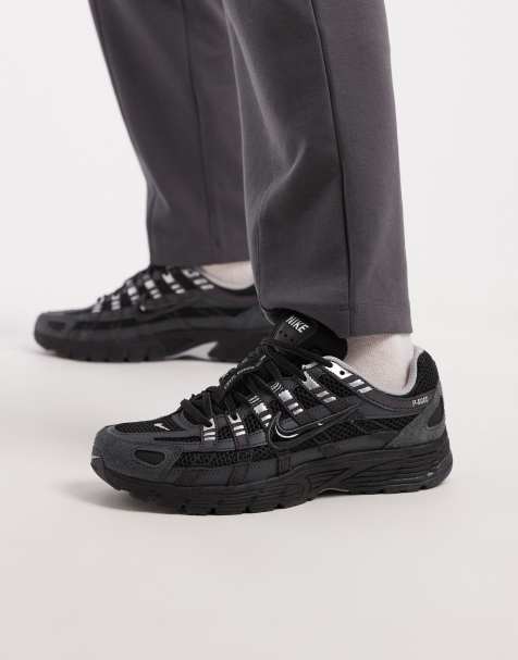 Nike - P-6000 - Sneakers nere in camoscio - view 1