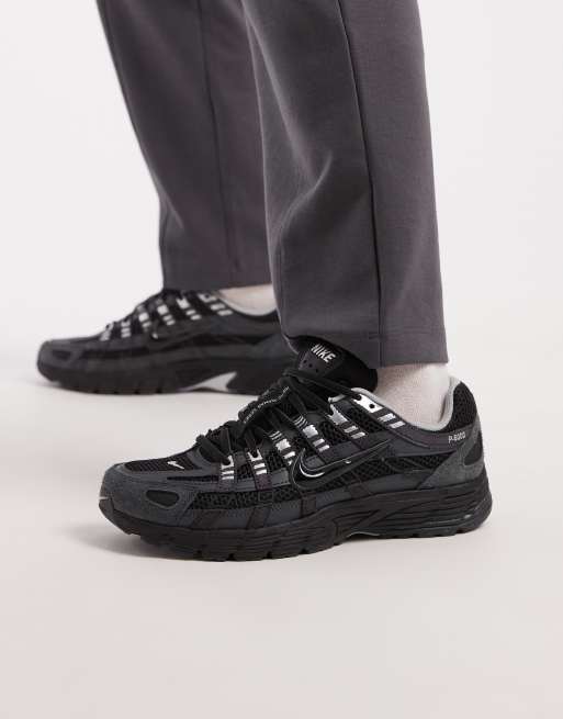 Nike - P-6000 - Sorte sneakers i ruskind, 2 af 5