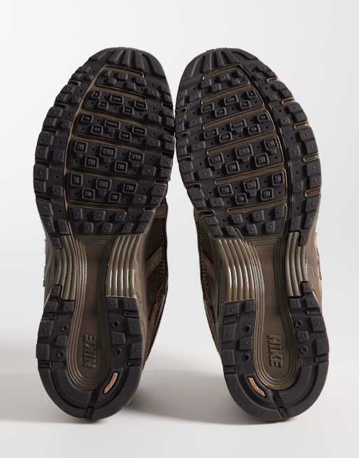 Nike P-6000 suede trainers in brown, 5 of 5