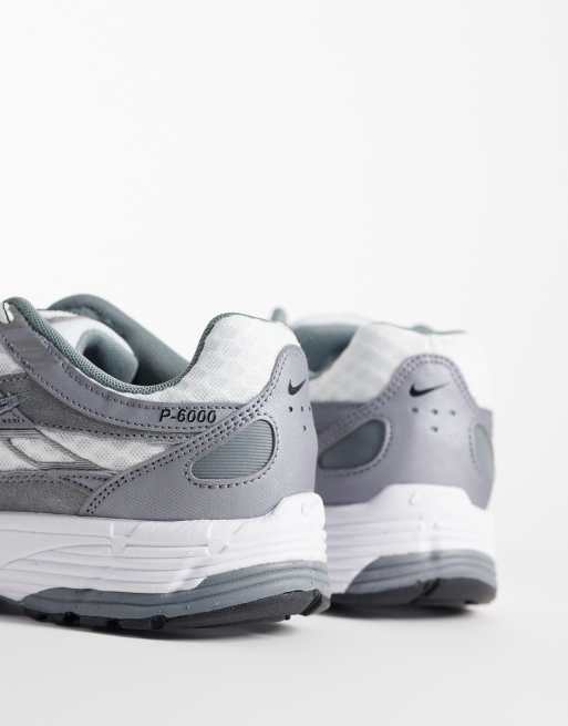 Nike – P-6000 – Szaro-białe metaliczne buty sportowe, 2 z 5