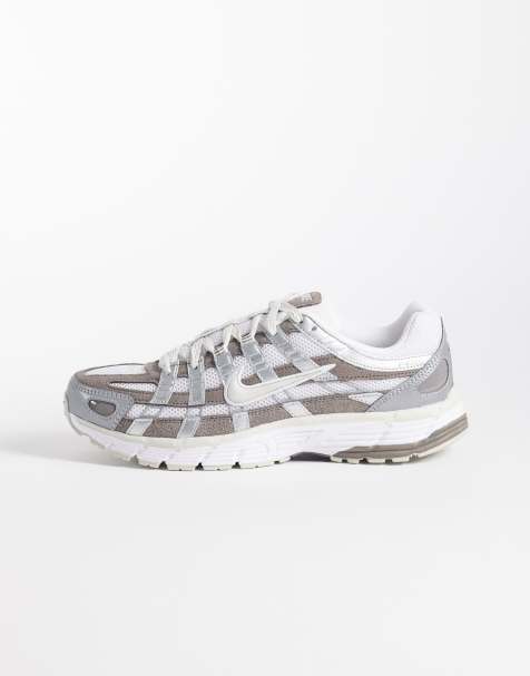 Nike P-6000 trainers in beige and white - view 1