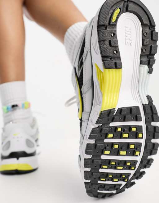 Nike P 6000 trainers in silver and yellow ASOS