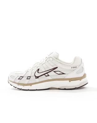 Size 13.0 Nike Nike P-6000 trainers in stone and khaki trainers