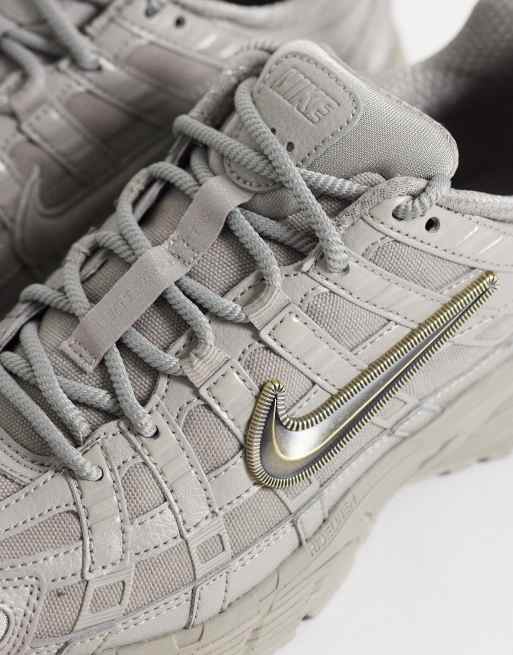 Nike P-6000 trainers in stone, 3 of 5