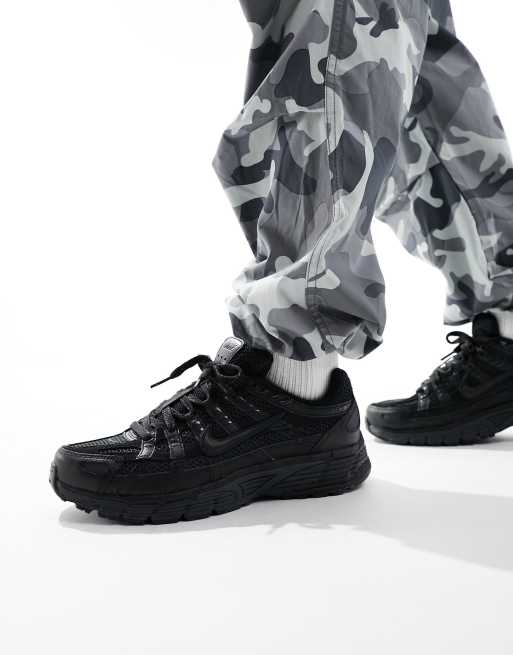  Nike P-6000 trainers in triple black