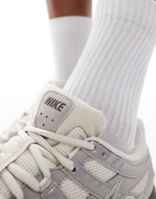 Nike P-6000 unisex trainers in grey and brown