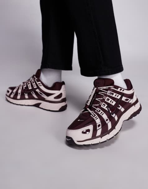 Nike P-6000 Utility trainers in burgundy - view 1