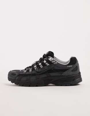 P-6000 - Wildleder-Sneaker in Schwarz Schwarz MW 6