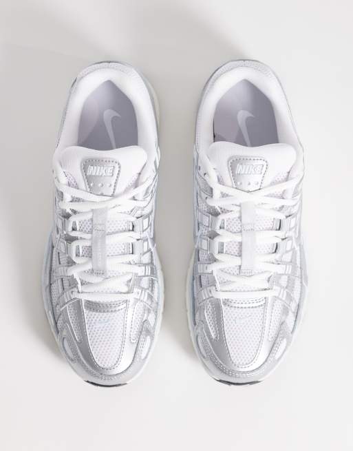 Nike P6000 – Silverfärgade och blå sneakers, 2 av 5