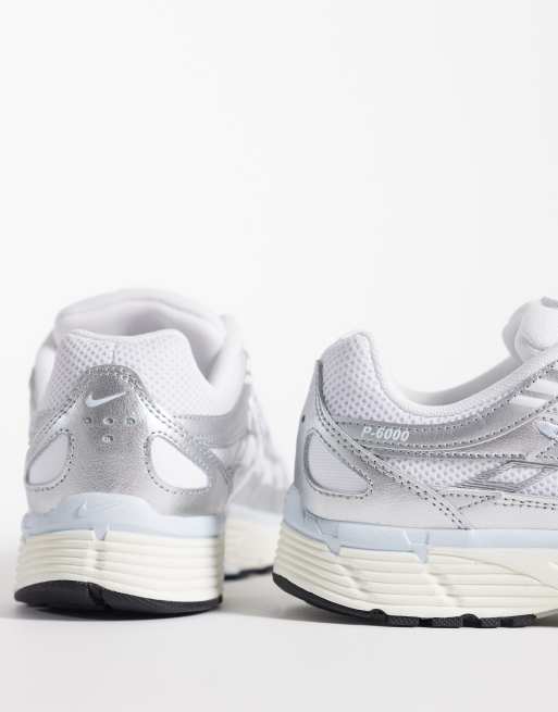Nike P6000 – Silverfärgade och blå sneakers, 3 av 5