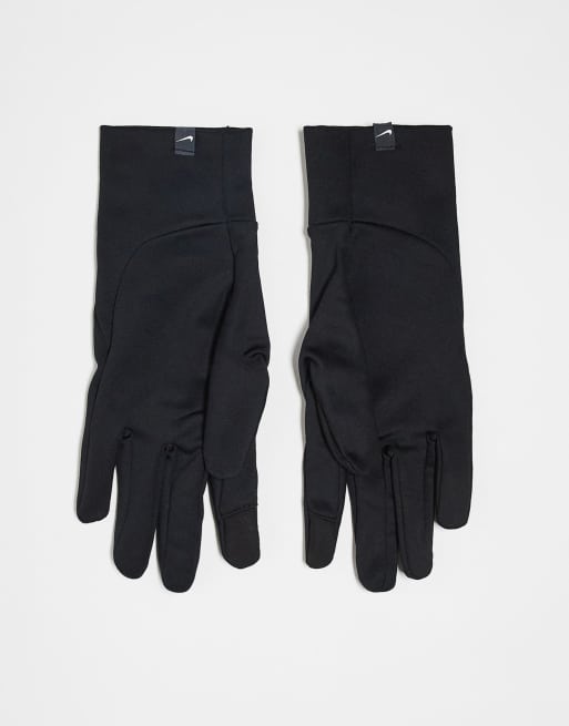 Nike Pacer lightweight running gloves in black