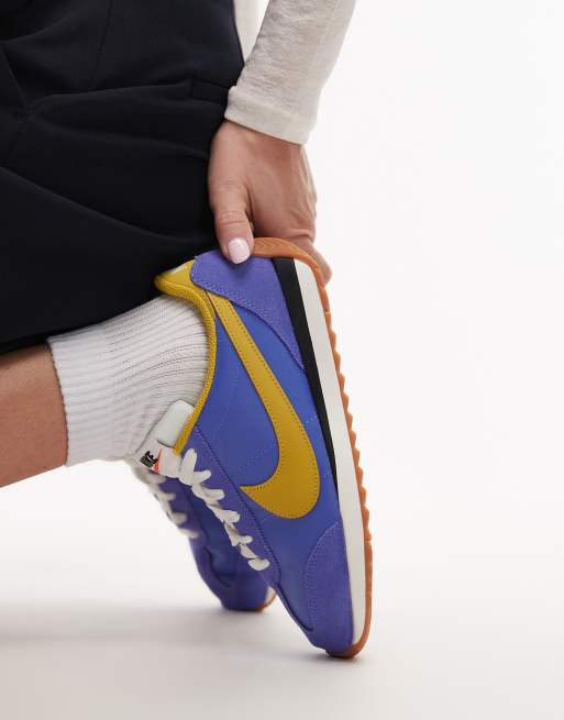Nike Pacific sneakers in blue and yellow, 4 of 5