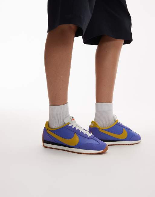 Nike Pacific sneakers in blue and yellow, 5 of 5