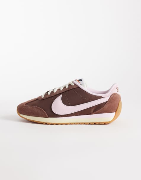 Nike Pacific sneakers in brown and pink - view 1