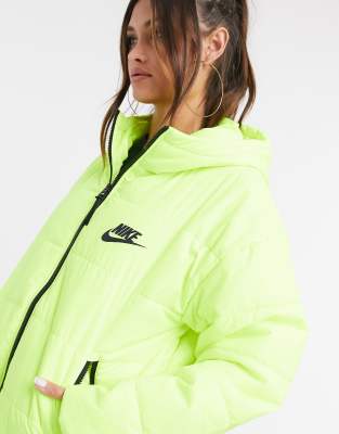 Nike padded jacket with back swoosh in 