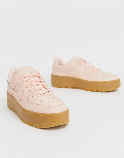 Air force 1 outlet sage low beige gum