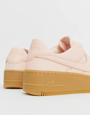 Nike air force 1 sage low white pale outlet pink