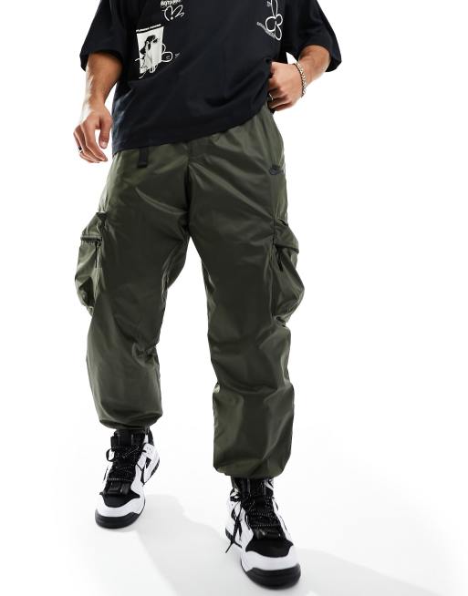 Nike - Pantalon cargo technique tissé - Vert foncé, 5 de 5