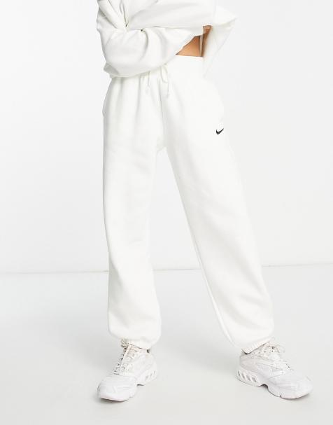 Jogging blanc femme nike sale