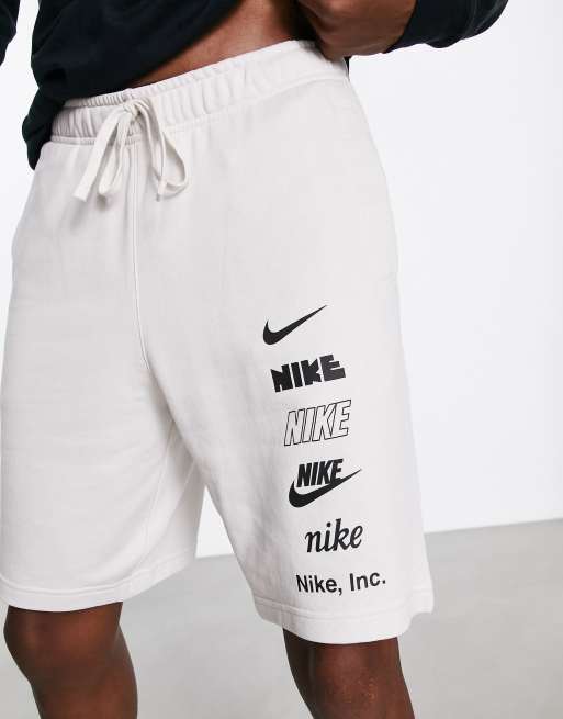 Pantaloncini store nike bianche