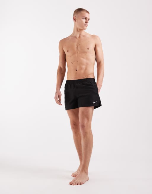 Nike - Pantaloncini da bagno stile volley da 3" colore nero, 3 di 5