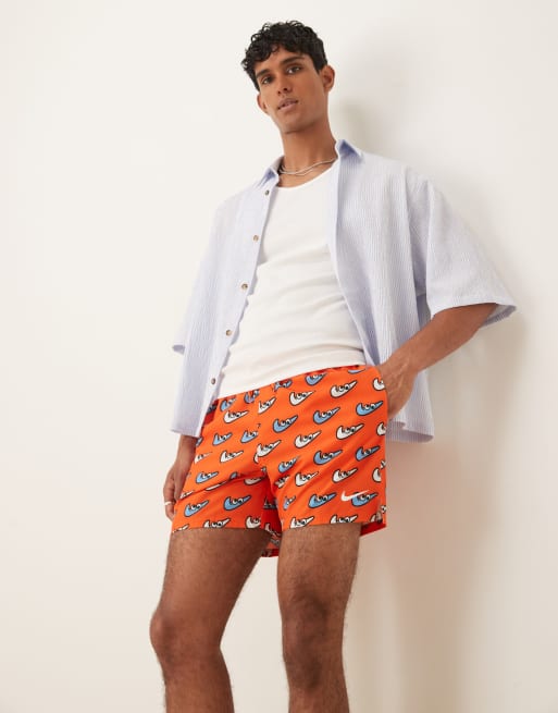 Nike - Pantaloncini da bagno stile volley da 5