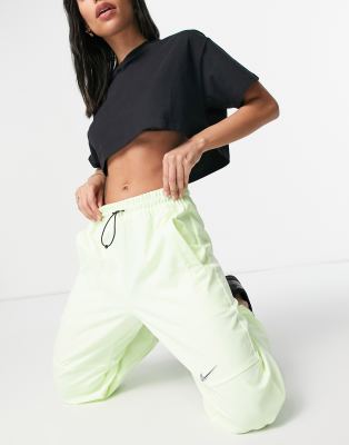 pantaloni nike giallo fluo