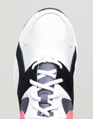 nike pantheos trainers in white