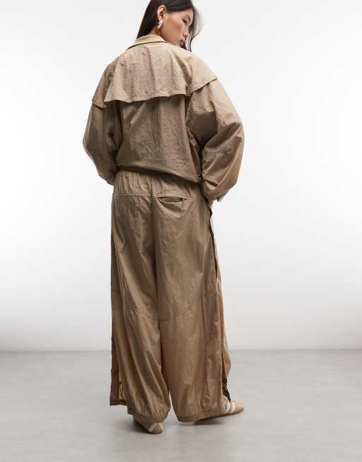 Nike Parachute Balloon trackpants in khaki, 5 of 5
