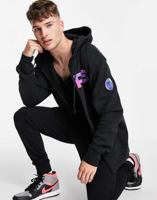 Psg jordan outlet zip hoodie