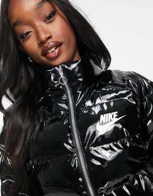 nike patent puffer