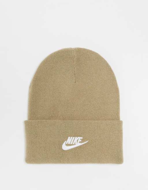 Nike Peak beanie in beige