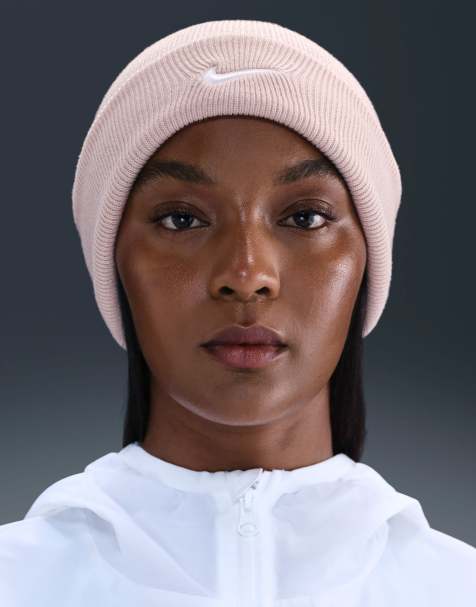 Nike Peak beanie in pink - view 1