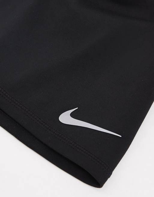 Nike – Peak Dri-FIT – Strickmütze in Schwarz und Silber, 2 von 3