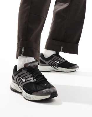 Nike - Pegasus 2005 - Baskets - Marron et argent métallisé