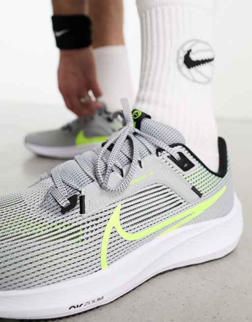 Green and gray outlet nikes