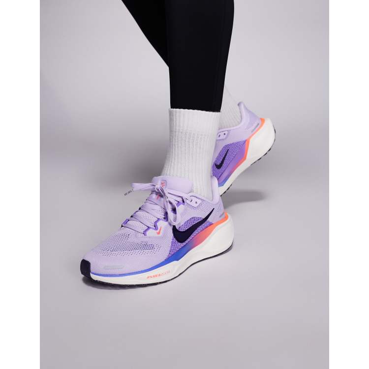 Nike Pegasus 41 sneakers in purple and pink | ASOS display picture 3
