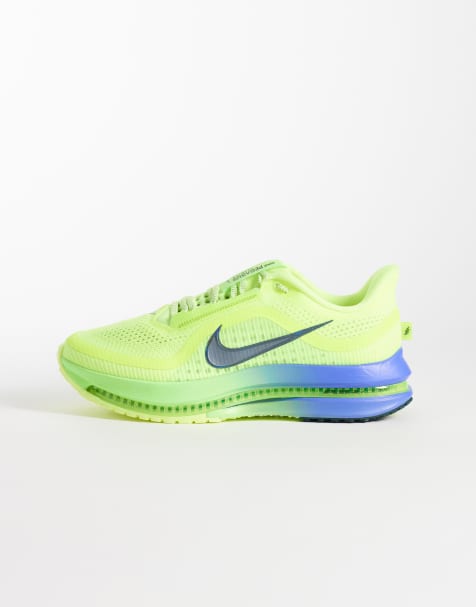 Nike Pegasus Premium sneakers in black and green - view 1