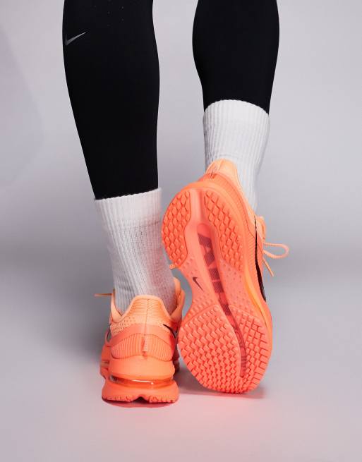 Nike Pegasus Premium sneakers in orange and pink, 3 of 5
