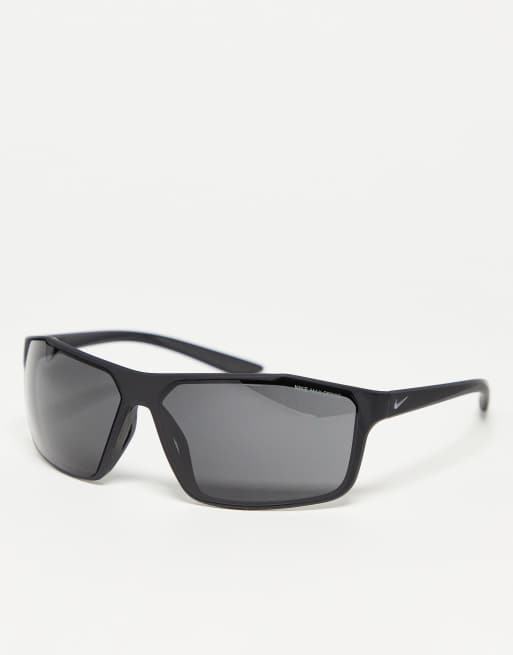 Nike Performance Windstorm Sunglasses In Matte Black Asos 